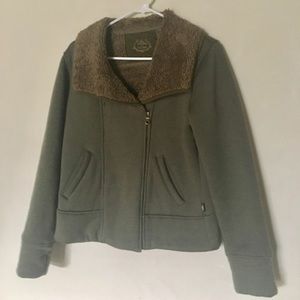 Army Green warm Prana Jacket